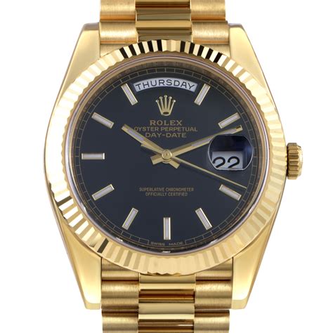 gold rolex oyster perpetual day-date|rolex day date 40 price.